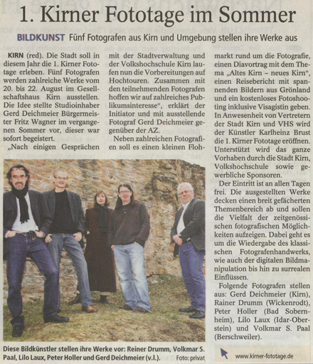 Allgemeine Zeitung vom 08.04.2010